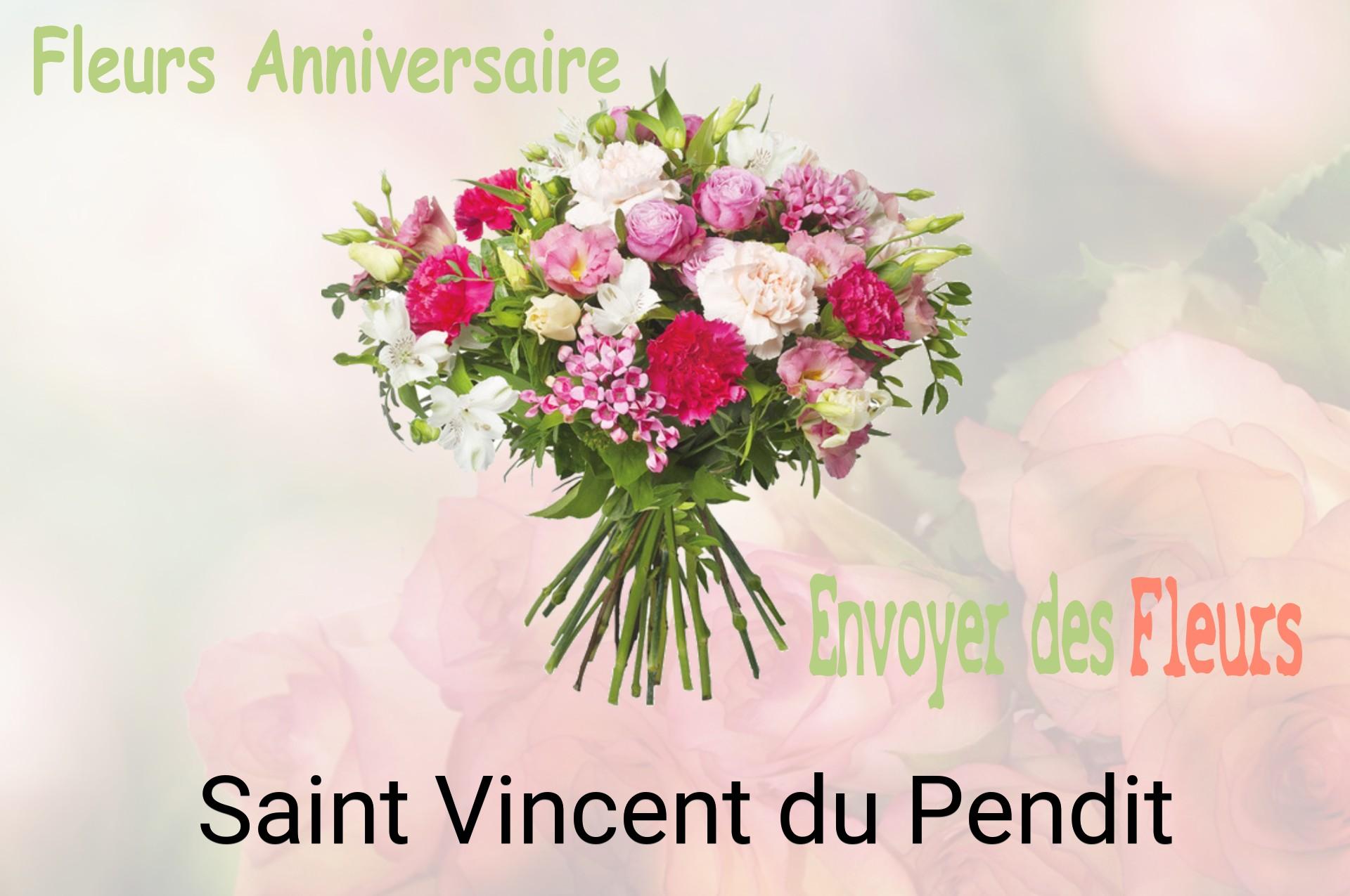 Bouquet de fleurs d’anniversaire livré à Saint-Vincent-du-Pendit